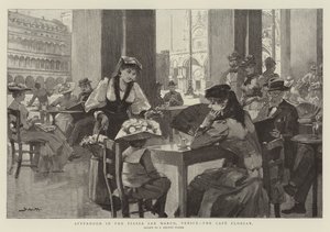 Tarde na Piazza San Marco, Veneza, o Café Florian